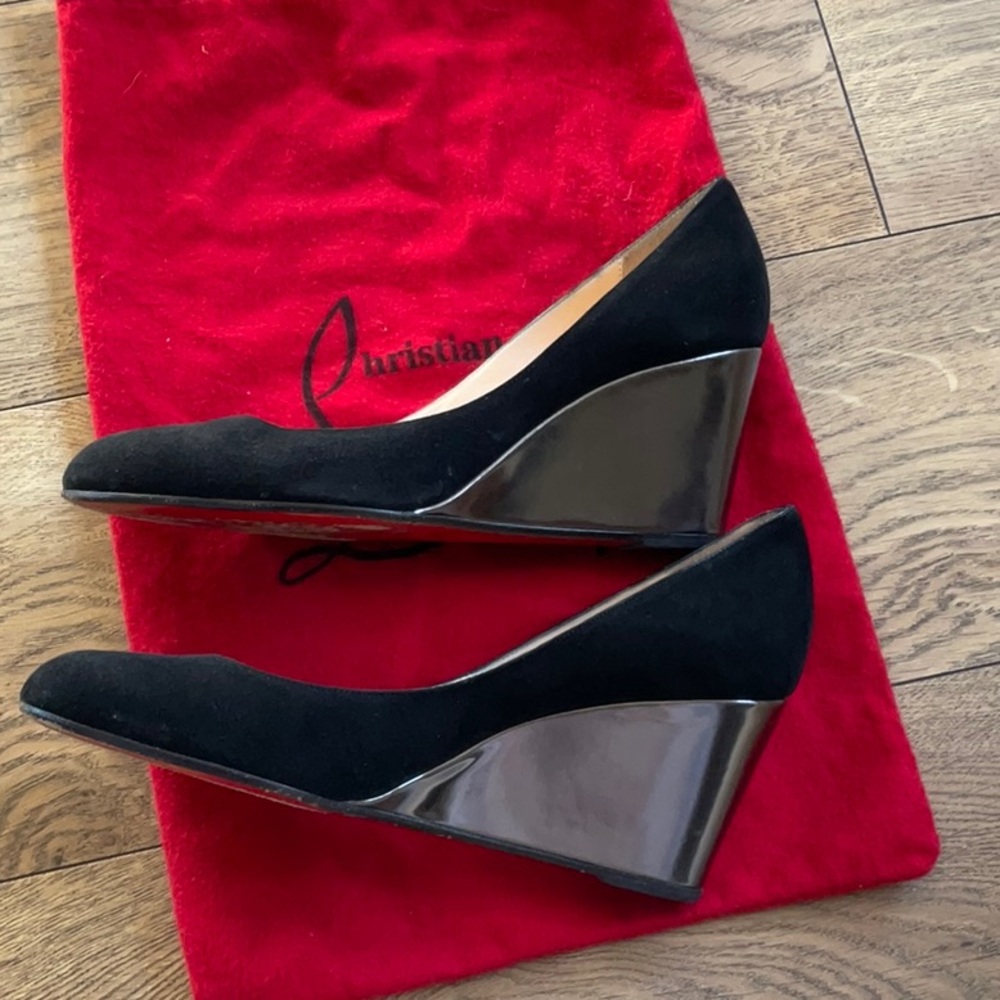 Christian Louboutin Paris Wedges (SOLD) - Picture 9 of 11